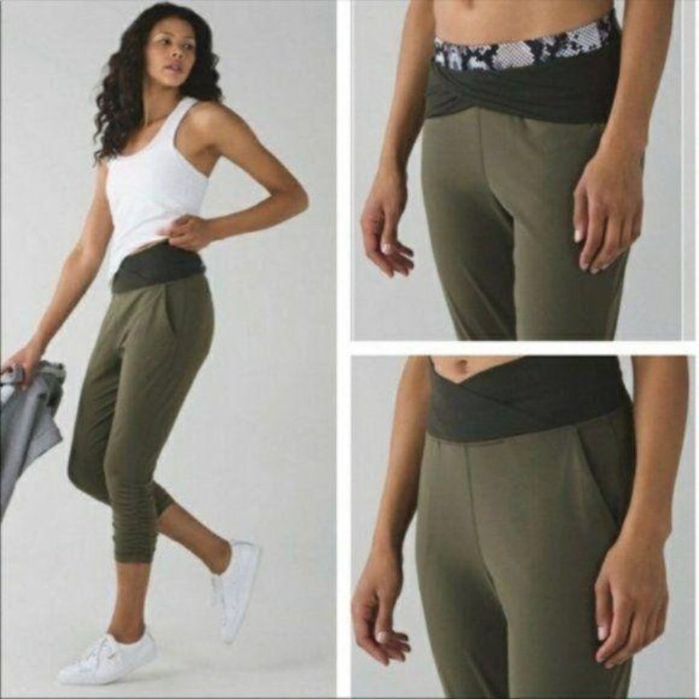 Lululemon Sunset Salutation Cropped Pant